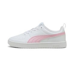 Buty do chodzenia damskie Puma Rickie Jr. Czerwone buty treningowe Puma, bez wzorów, z materiału, bez zapięcia, trekkingowe. Za 219.00 zł.