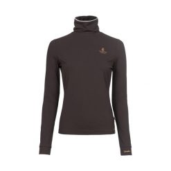 Damski sweter z golfem Cavallo Cavallivy. Białe swetry CAVALLO, bez wzorów, prążkowane, bez ramiączek. Za 213.50 zł.