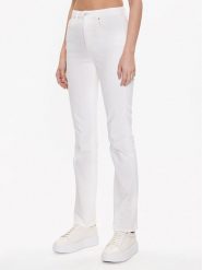 Gina Tricot Jeansy 18983 Biały Slim Fit. Białe jeansy Gina Tricot, bez wzorów, z bawełny. Za 229.99 zł.