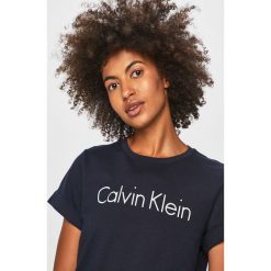 Calvin Klein Underwear - Top. Niebieskie t-shirty Calvin Klein Underwear, bez wzorów, z bawełny, bez kołnierzyka, bez ramiączek. W wyprzedaży za 129.90 zł.