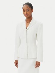 French Connection Marynarka 75YAA Biały Regular Fit. Białe marynarki i żakiety French Connection, bez wzorów, z syntetyku, bez ramiączek. Za 499.99 zł.