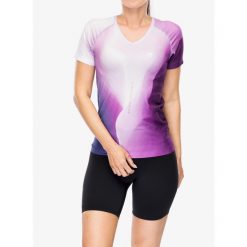 Koszulka biegowa damska Compressport Performance S/S T-Shirt. Fioletowe t-shirty sportowe Compressport, s, bez wzorów, bez ramiączek. Za 209.99 zł.