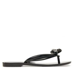 Japonki Melissa. Czarne japonki Melissa, bez wzorów. Za 269.99 zł.