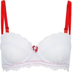 Biustonosz minimizer bonprix kremowy - szampan. Biustonosze bonprix. Za 59.99 zł.