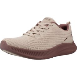 Buty SKECHERS BOBS FLEXMELLOW Brązowy. Brązowe buty trekkingowe Skechers, z materiału, bez zapięcia. Za 246.99 zł.