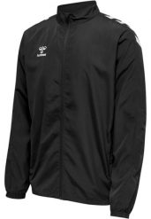 Kurtka Hummel Micro Zip. Czarne kurtki Hummel, xl, bez wzorów, z materiału, klasyczne, bez kaptura. Za 235.60 zł.