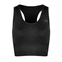 Stanik Sportowy BeShaped Body Boost Regulowany. Czarne biustonosze sportowe BESHAPED, bez wzorów, z nylonu, na jogę i pilates. Za 199.00 zł.