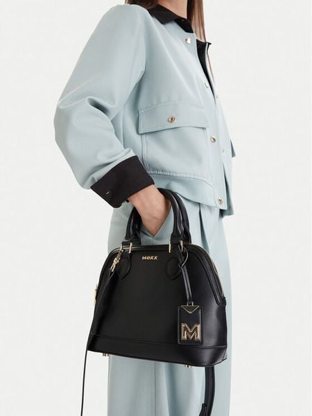 MEXX Torebka EO-MEXX-S-001-09 Czarny. Czarne torebki klasyczne Mexx, bez wzorów, z materiału, bez dodatków. Za 160.99 zł.