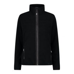 Damski polar CMP Arctic. Czarne bluzy z polaru CMP, bez wzorów, z polaru, trekkingowe. Za 450.85 zł.