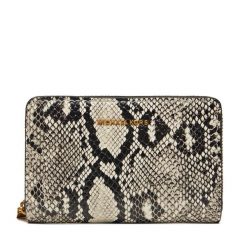 Portfel MICHAEL Michael Kors. Brązowe portfele MICHAEL Michael Kors, bez wzorów. Za 449.99 zł.