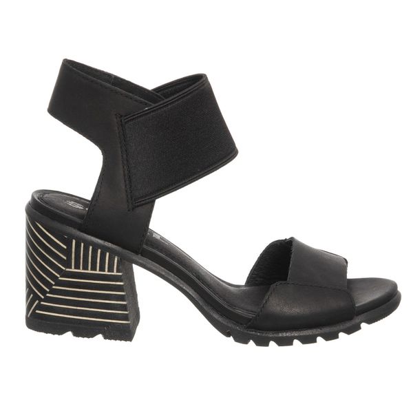 Sorel sandały skórzane czarne ZLN 0809. Białe sandały Sorel, bez wzorów, z gumy, biznesowe, bez obcasa, na obcasie, bez zapięcia. Za 459.99 zł.