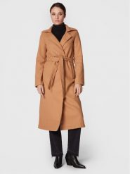 Brave Soul Płaszcz przejściowy LJK-VIRGO2B Brązowy Regular Fit. Brązowe płaszcze Brave Soul, bez wzorów, z syntetyku, bez kaptura. Za 189.99 zł.