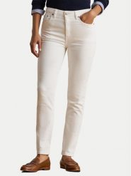 LAUREN RALPH LAUREN Jeansy 200926078001 Biały Skinny Fit. Białe jeansy Lauren Ralph Lauren, bez wzorów, z bawełny. Za 729.99 zł.