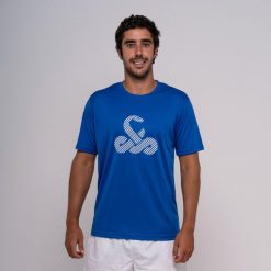 T-shirt Vibor-A Taipan Man. Niebieskie t-shirty VIBORA, bez wzorów, sportowe, bez kołnierzyka, bez ramiączek. Za 162.99 zł.