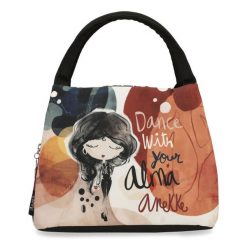 Kolorowa Damska Torba Na Lunch Anekke. Czerwone shopper bag Anekke, bez wzorów, eleganckie, bez dodatków. Za 79.99 zł.