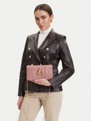 LOVE MOSCHINO Torebka JC4269PP0OKH1600 Różowy. Czerwone kopertówki Love Moschino, bez wzorów, ze skóry, wizytowe, bez dodatków. Za 819.99 zł.