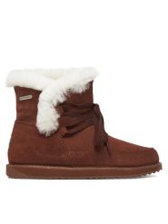 EMU Australia Śniegowce Thorsby W13215 Brązowy. Brązowe śniegowce Emu Australia, bez wzorów, ze skóry, bez zapięcia. Za 789.99 zł.