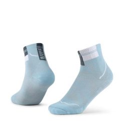 Skarpety BUFF CoolNet Quarter. Niebieskie skarpetki Buff, bez wzorów, z elastanu. Za 83.99 zł.