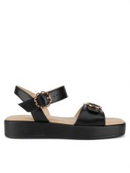 Lasocki Sandały ARC-3032-33 Czarny. Czarne sandały Lasocki, bez wzorów, ze skóry, bez obcasa, bez zapięcia. Za 169.99 zł.
