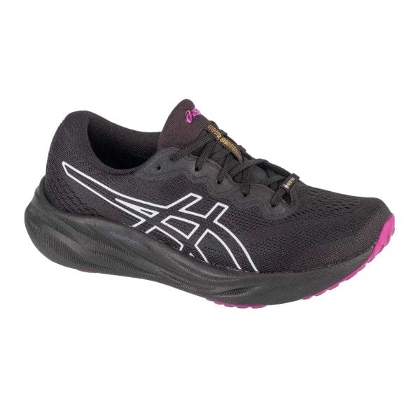 Damskie Buty Sportowe Gel Pulse 15. Czarne buty sportowe lifestyle ASICS, z gumy, bez zapięcia. Za 723.99 zł.