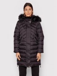 Liu Jo Płaszcz przejściowy WF1065 T4573 Czarny Regular Fit. Czarne płaszcze Liu Jo, bez wzorów, z syntetyku, bez kaptura. Za 1,699.00 zł.