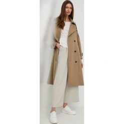 Answear Lab trencz damski kolor zielony przejściowy oversize. Zielone płaszcze Answear Lab, m, bez wzorów, bez kaptura. Za 369.99 zł.
