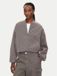 Noisy May Kurtka bomber Kirby 27028805 Szary Regular Fit. Szare kurtki Noisy May, xl, bez wzorów, z syntetyku, bez kaptura. Za 139.99 zł.
