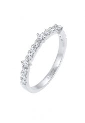 Elli PREMIUM Damski zaręczynowy Memoire Eternity symbol miłości z topazem srebro 925 Sterling Silver Pierścionki 1 ct. Szare pierścionki Elli PREMIUM, z topazem, srebrne. Za 378.99 zł.