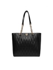 Beverly Hills Polo Club Torebka CEO-BHPC-C-016-09 Czarny. Czarne shopper bag Beverly Hills Polo Club, bez wzorów, z materiału, bez dodatków. Za 279.99 zł.