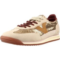 Buty VICTORIA 1158119V Beżowy. Brązowe buty trekkingowe VICTORIA, z tkaniny, bez zapięcia. Za 358.99 zł.
