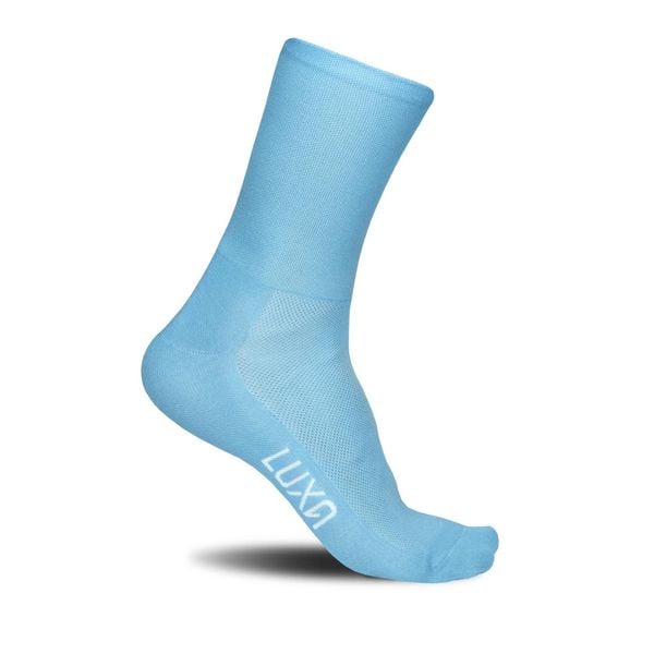 Skarpetki Rowerowe Unisex Luxa Classic. Niebieskie skarpetki LUXA, bez wzorów, z elastanu. Za 69.00 zł.
