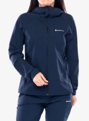 Kurtka softshell damska Montane Tenacity Nano Hoodie. Niebieskie kurtki przejściowe sportowe Montane, l, bez wzorów, z materiału, bez kaptura, trekkingowe. Za 538.99 zł.