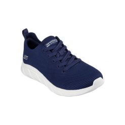 Buty damskie SKECHERS BOBS Sport B Flex Lo granatowe 117591-NVY lekkie 38. Niebieskie buty treningowe Skechers, bez wzorów, bez zapięcia. Za 219.00 zł.