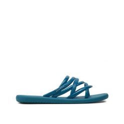 Klapki damskie Ipanema Meu Sol. Niebieskie klapki Ipanema, bez wzorów, bez obcasa, bez zapięcia. Za 79.99 zł.