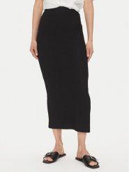 ONLY Spódnica ołówkowa Emma 15323730 Czarny Slim Fit. Czarne spódnice ONLY, s, bez wzorów, z wiskozy, ołówkowe. Za 99.99 zł.
