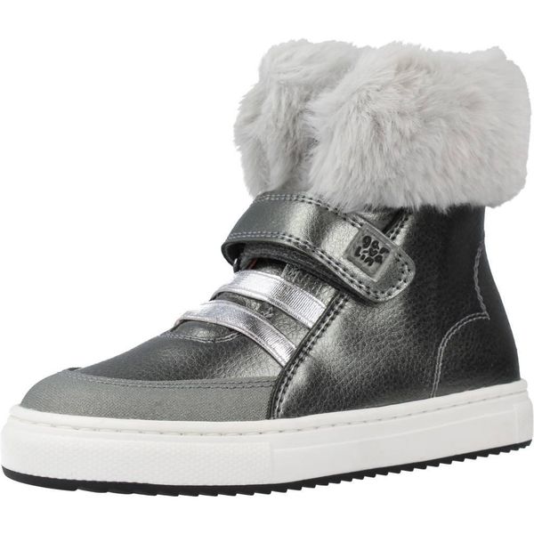 Buty GARVALIN 221334G Srebrny. Szare buty trekkingowe GARVALIN, bez wzorów, z syntetyku, bez zapięcia, trekkingowe. Za 152.99 zł.