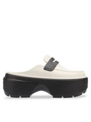 Crocs Klapki Stomp Loafer Clog 209937 Szary. Szare klapki Crocs, bez wzorów, z tworzywa sztucznego, bez obcasa, bez zapięcia. Za 279.99 zł.