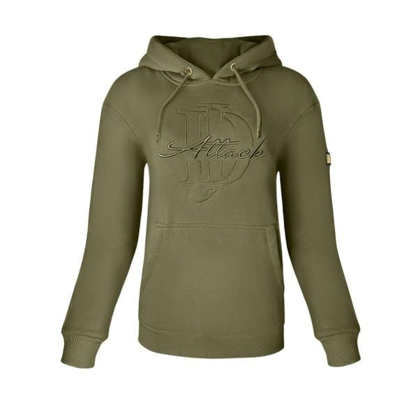 Bluza jeździecka damska JD ATTACK Alison. Brązowe bluzy JD ATTACK, l, bez wzorów, z bawełny, bez kaptura, do jazdy konnej. Za 229.00 zł.