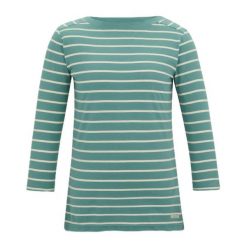 T-shirt 3/4 rękawów długich kobiet Regatta Bayletta II. Zielone t-shirty Regatta, bez wzorów, sportowe, bez kołnierzyka, bez ramiączek. Za 89.99 zł.