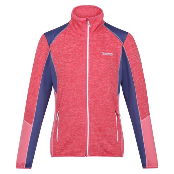 Polar damski Lindalla V pełen suwak. Czerwone bluzy z polaru Regatta, na zimę, xl, bez wzorów, z polaru, trekkingowe. Za 81.99 zł.