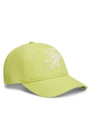Tommy Hilfiger Czapka z daszkiem Logo Embroidery Baseball Cap AW0AW18338 Zielony. Zielone czapki z daszkiem Tommy Hilfiger, bez wzorów, z bawełny. Za 209.99 zł.