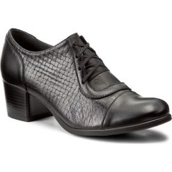 Półbuty LASOCKI - 6305 Czarny. Czarne czółenka marki Lasocki, ze skóry, eleganckie, na obcasie. Za 199.99 zł.