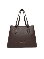 Valentino Torebka Brixton VBS7LX01 Brązowy. Brązowe torebki klasyczne Valentino, bez wzorów, ze skóry, bez dodatków. Za 589.99 zł.