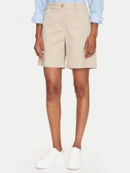 Gant Szorty materiałowe 4020119 Beżowy Regular Fit. Brązowe szorty Gant, bez wzorów, z bawełny. Za 299.99 zł.