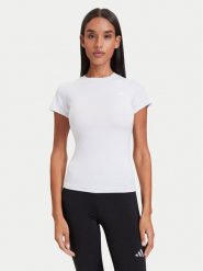 Adidas Koszulka techniczna Primelift Essentials Workout Contour T-Shirt KQ8386 Fioletowy jasny Slim Fit. Fioletowe t-shirty sportowe adidas, s, bez wzorów, z syntetyku, bez ramiączek, na fitness i siłownię. Za 129.99 zł.