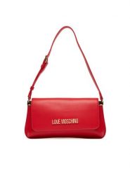LOVE MOSCHINO Torebka JC4058PP1NLO0500 Czerwony. Czerwone torebki klasyczne Love Moschino, bez wzorów, ze skóry, bez dodatków. Za 539.99 zł.