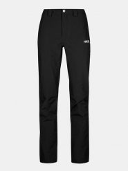 Halti Spodnie softshellowe "Leisti II" w kolorze czarnym rozmiar: 38. Czarne spodnie dresowe Halti, bez wzorów, outdoorowe. Za 293.59 zł.