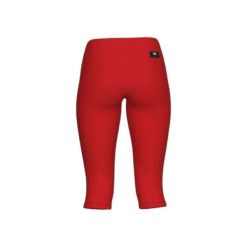Damskie legginsy 3/4 Errea Essential. Czerwone legginsy ERREA, bez wzorów, z materiału, eleganckie. Za 112.00 zł.