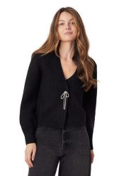 Scotch & Soda Sweter w kolorze czarnym rozmiar: XS. Czarne swetry Scotch & Soda, xs, bez wzorów, ze splotem, bez ramiączek. Za 141.85 zł.