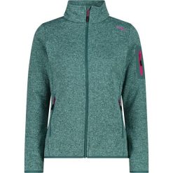 Bluza polarowa damska CMP Haze Jacket Knitted. Niebieskie bluzy bez kaptura CMP, l, bez wzorów, z polaru, bez kaptura, trekkingowe. Za 266.00 zł.